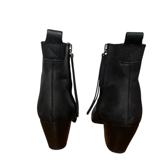 ACNE STUDIOS Pistol Ankle Boots Black Leather Booties US 8 - Picture 3 of 7